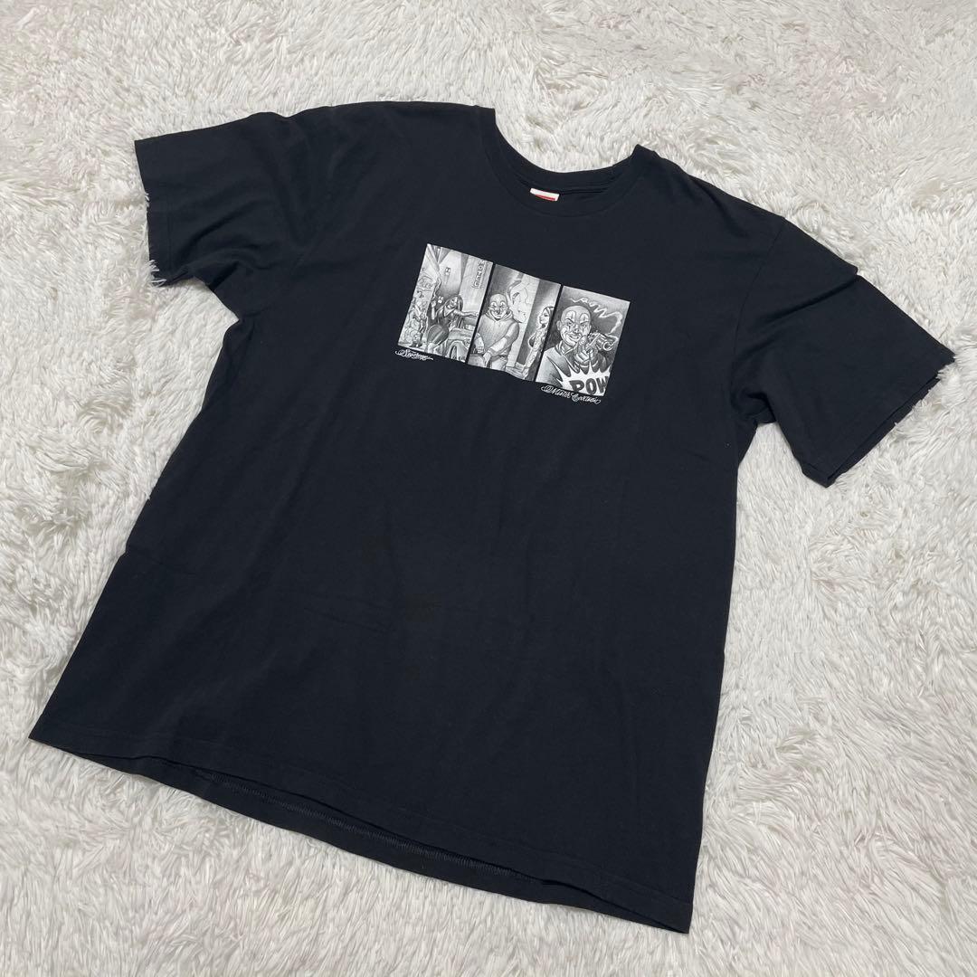 supreme Mister Cartoon Pow Tee Black L - メルカリ