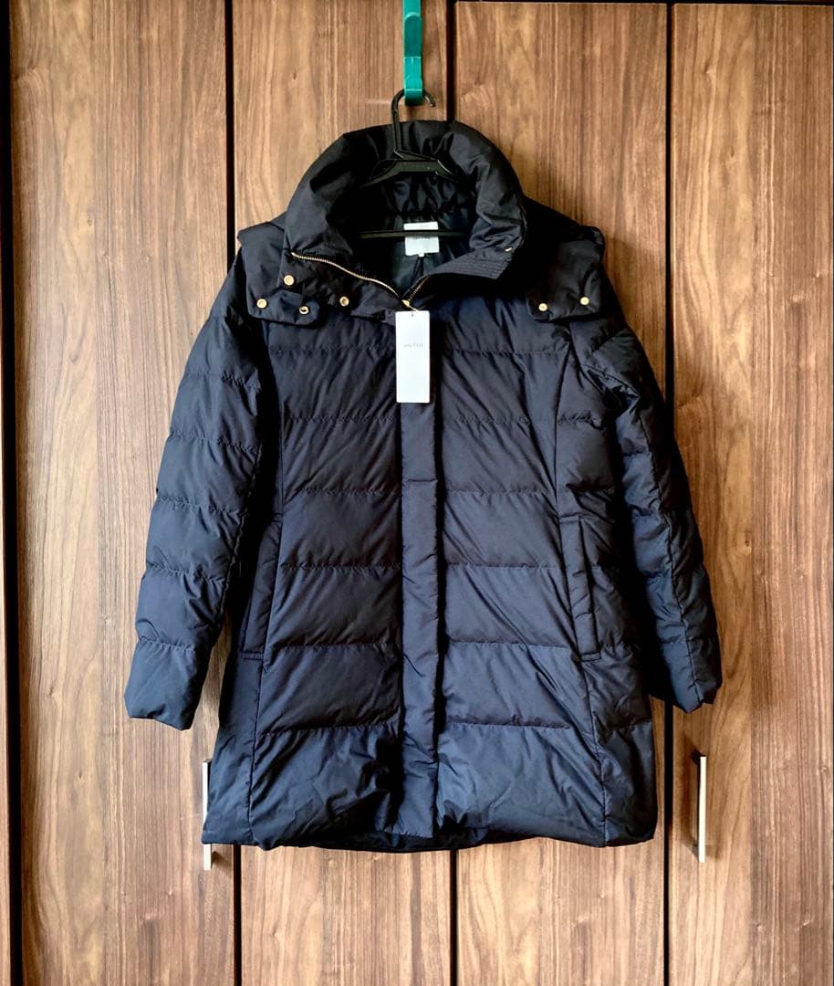 新品タグつき 今期 anyFAM 楽映えリッチロング丈ダウン ブラック