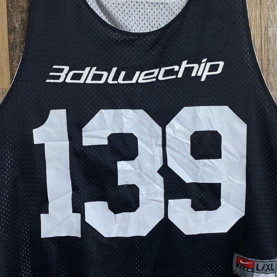 ナイキ ゲームベスト タンクトップ XL ブラック 古着 半袖 バスケ