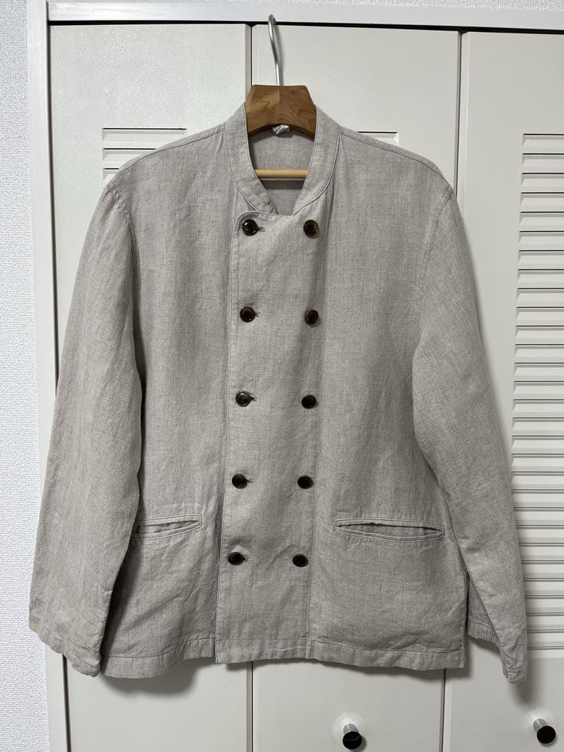 【美品】nest Robe CONFECT ブラックリネン クック ジャケット リネンダック クックジャケット｜nest Robe / CONFECT ONLINE SHOP