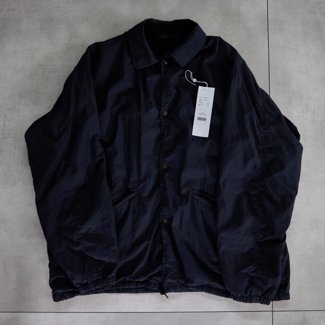2 comoli コットンナイロンコーチジャケット 23aw ブラック - メルカリ