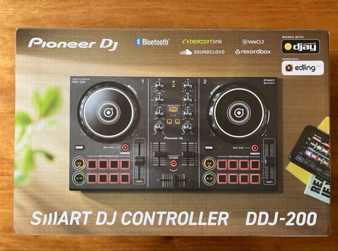 DJ機材 Pioneer DDJ-200 DJ Amazon | Pioneer DJ スマートDJコントローラー DDJ-200 | DJ