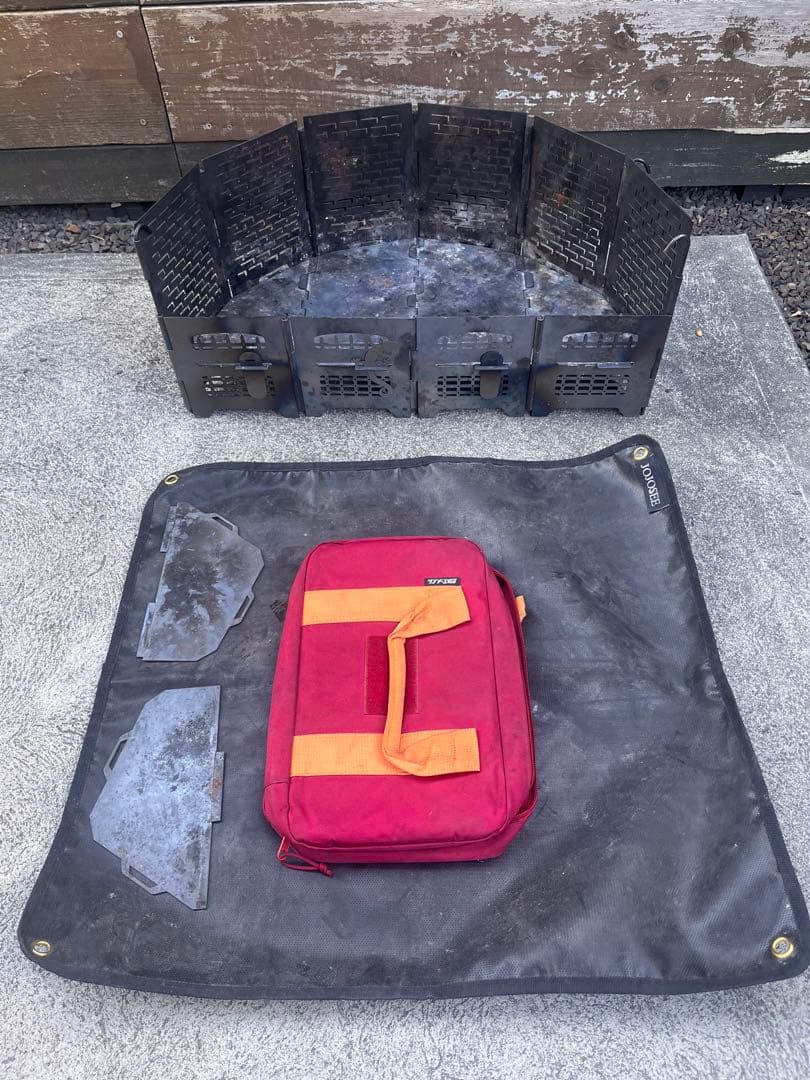 サンゾー工務店 ロダン《半月セット》収納カバン付き