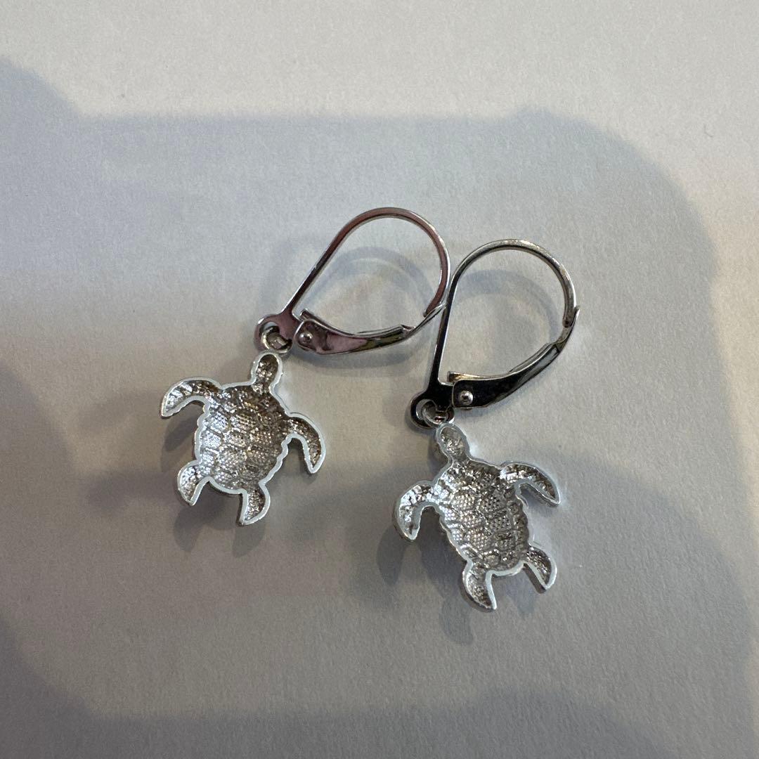 ハワイアンジュエリー ウミガメ フックピアス ARR 14K - メルカリ
