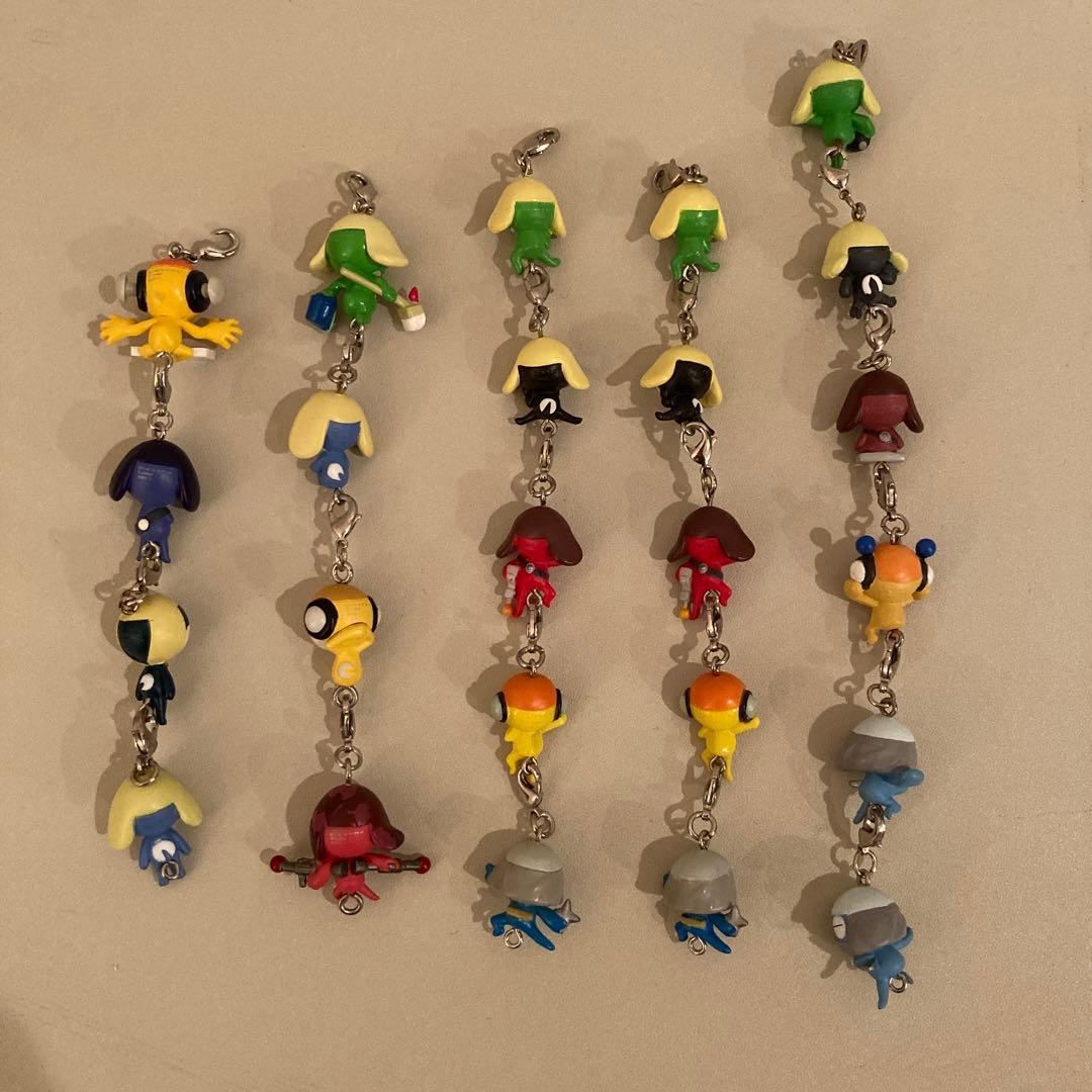 ケロロ軍曹 ケロロ小隊全員集合であります ファスナーチャーム