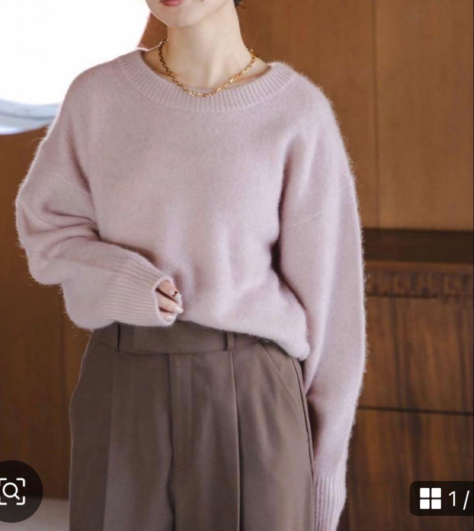 ノーブル　NOBLE ヤクニットプルオーバー 追加》YAKクルーネックプルオーバー2（ニット／セーター）｜NOBLE