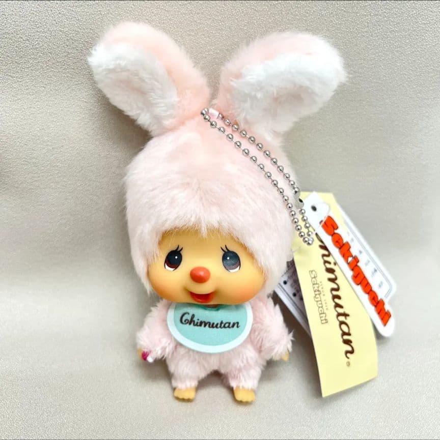 希少】新品 モンチッチ フレンズ チムたん 顔でかSS キーチェーン 4