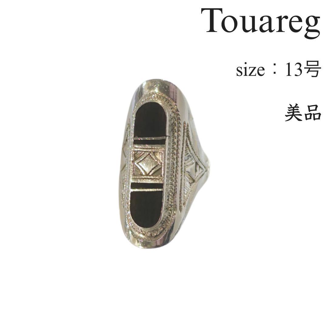 トゥアレグ族 シルバーリング エボニーウッド Touareg Tuareg TOUAREG SILVER JEWELRY トゥアレグ シルバー ジュエリー ピュア
