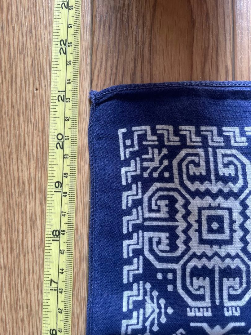 希少 2枚セット GUARANTEED DUPLEX ネイビー バンダナ ドット