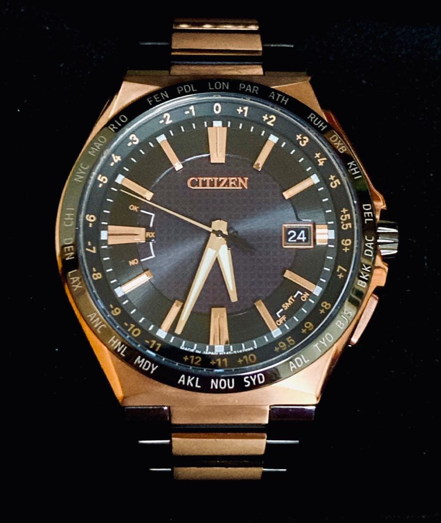 年末セール！美品！限定品！シチズン アテッサ アクトライン CB0215-77E ATTESA（CITIZEN） ダイレクトフライト ACT Line 限定1700本 CB0215