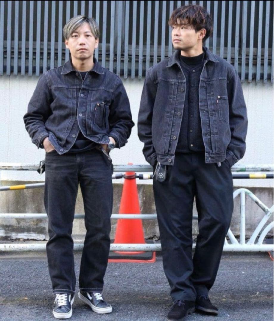 リーバイス S506XX 大戦 ブラックデニム FJチャンネル - メルカリ