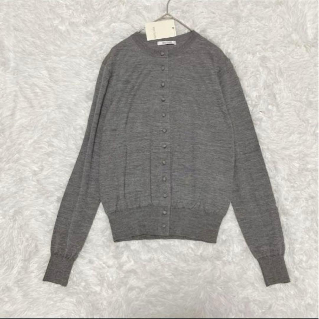 新品タグ付 ウィムガゼット2025AW 16Gテンジクカーディガン 完売