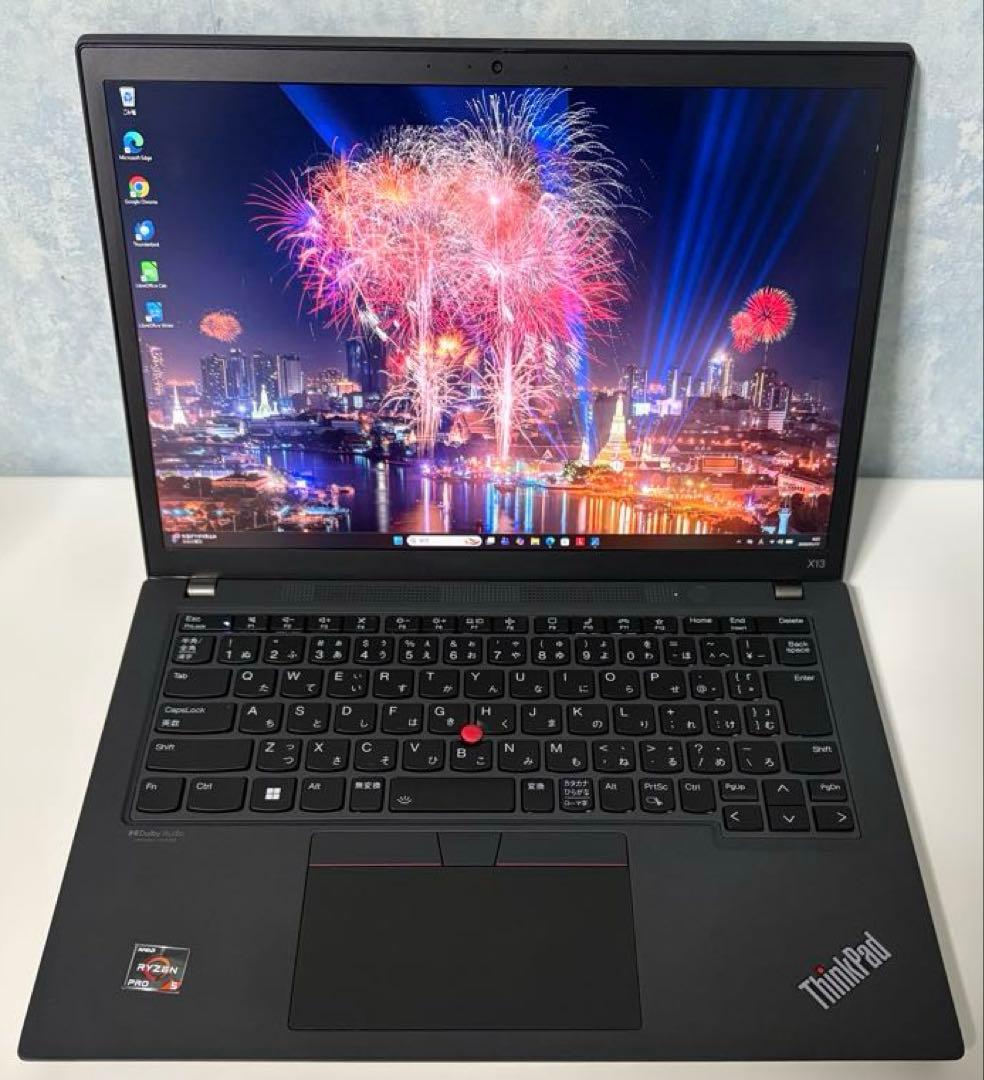【Ryzen5PRO搭載】ThinkPad X13 Gen3✨メモリ16GB超速 ThinkPad X13 Gen 3 (第12世代インテル) | コンパクトな13.3型モバイル