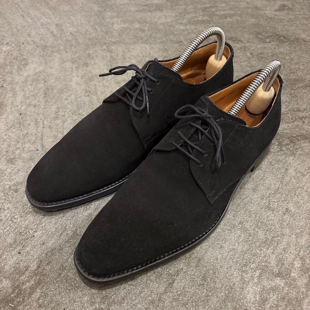 スコッチグレイン ドレスシューズ スエード24.5cm - メルカリ