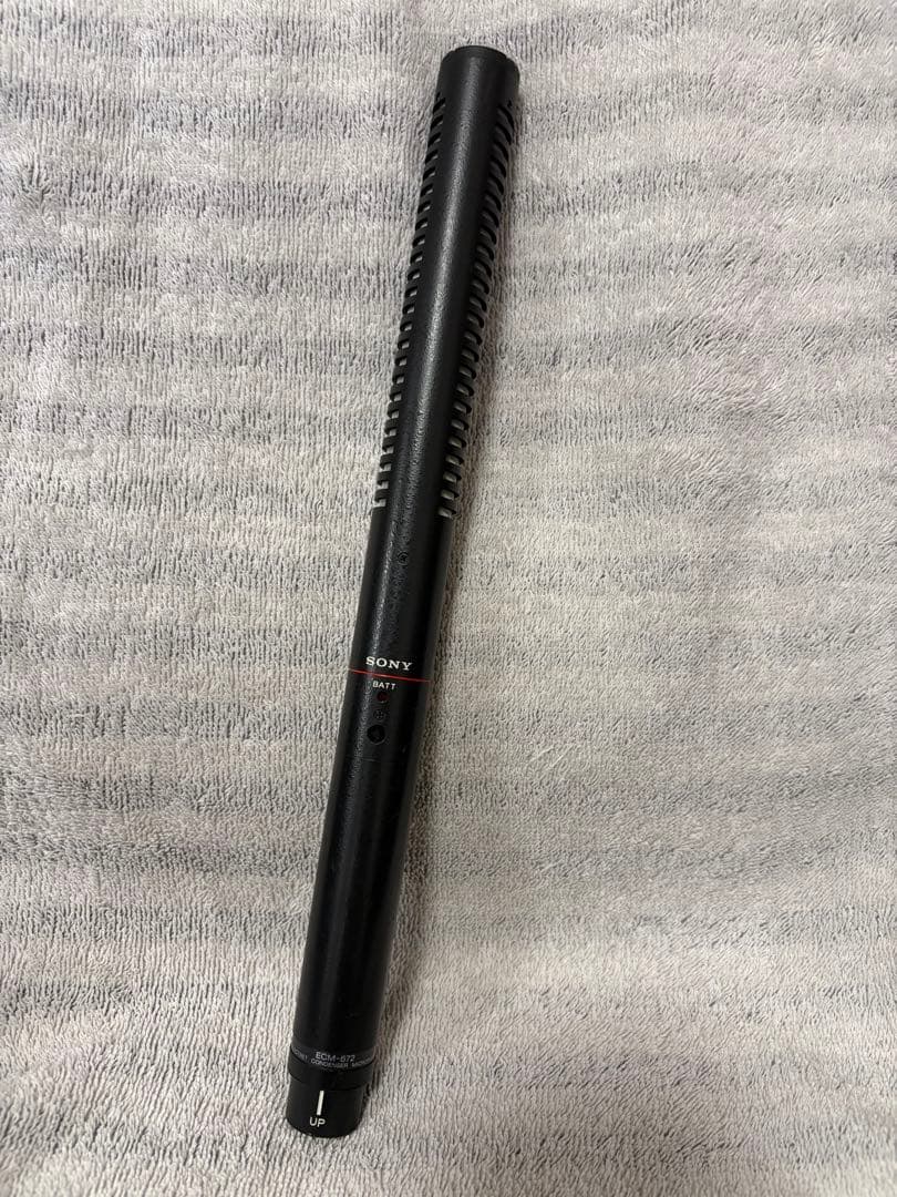 SONY ECM-672 コンデンサーマイク 業務用 ガンマイク - メルカリ