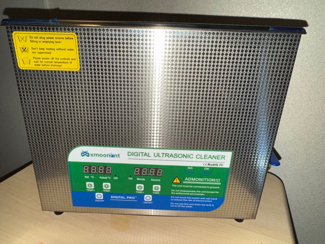 Mxmoonant 6Ｌ超音波洗浄機 卓上型超音波クリーナー(元箱以外あり) 楽天市場】Mxmoonant 6L超音波洗浄機 卓上型超音波クリーナー 180w 20