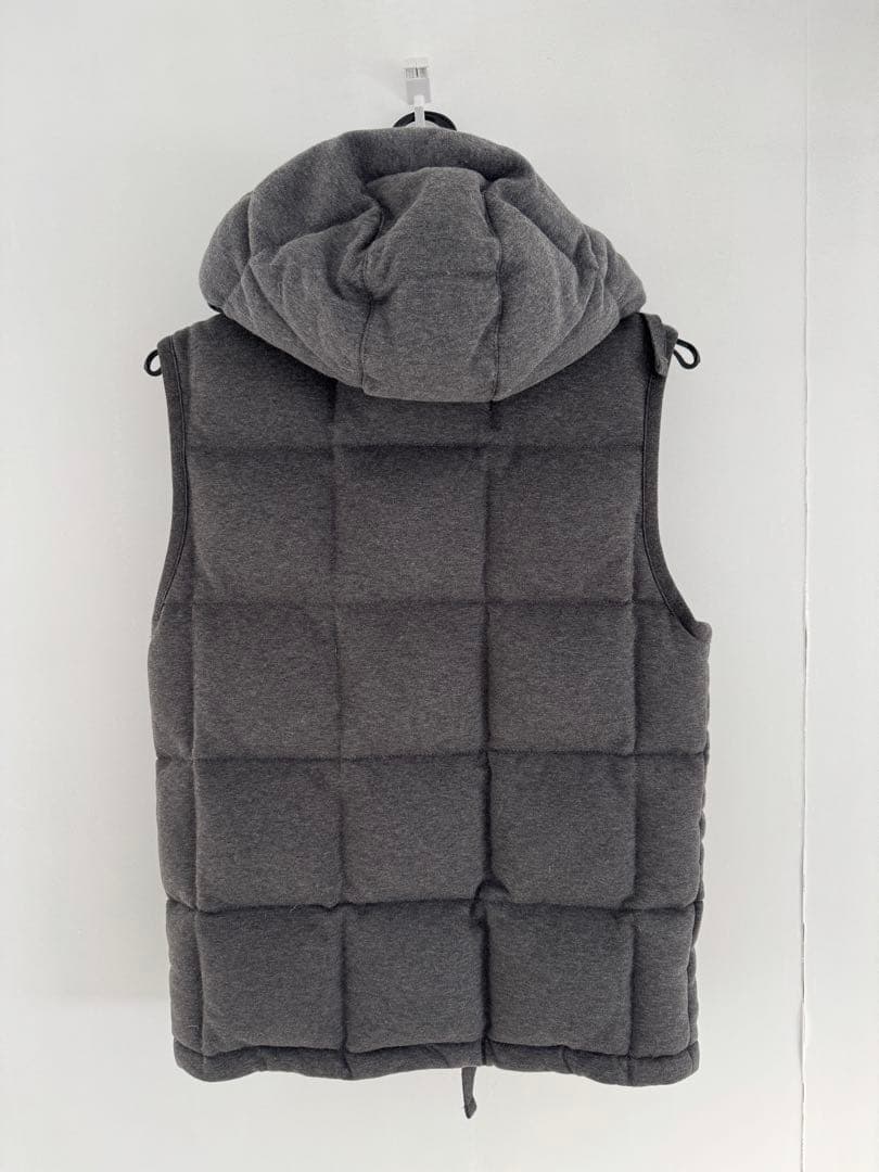 モンクレール ダウンベスト フード取り外し可 XS グレー - メルカリ