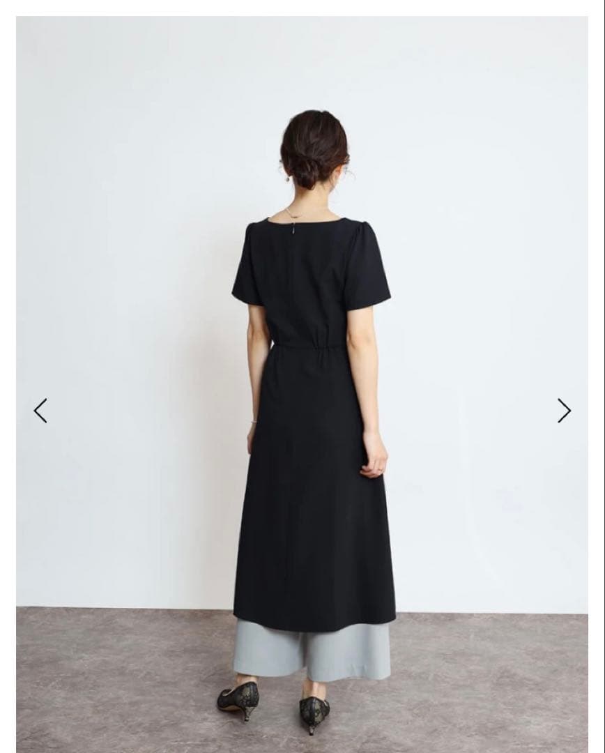 Rire Feteリルフェテ ヤマダヤ バイカラーレイヤードパンツスーツ