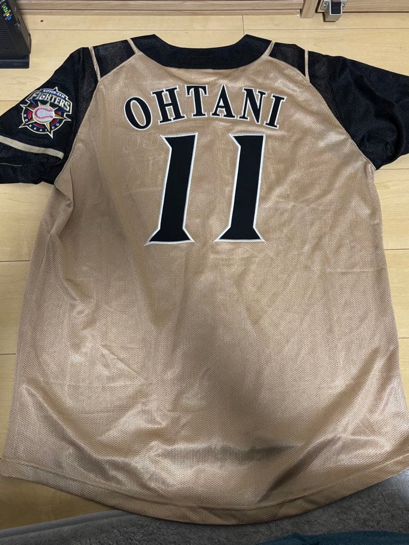 北海道日本ハムファイターズ 大谷翔平 ユニフォーム ビジター L