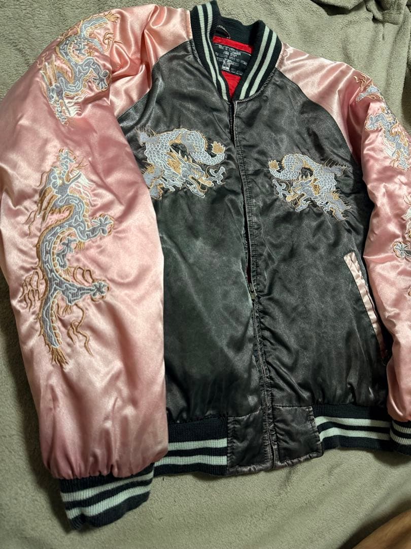 Jungle Storm 龍 日本限定 スカジャン サテン vintageの通販はau PAY