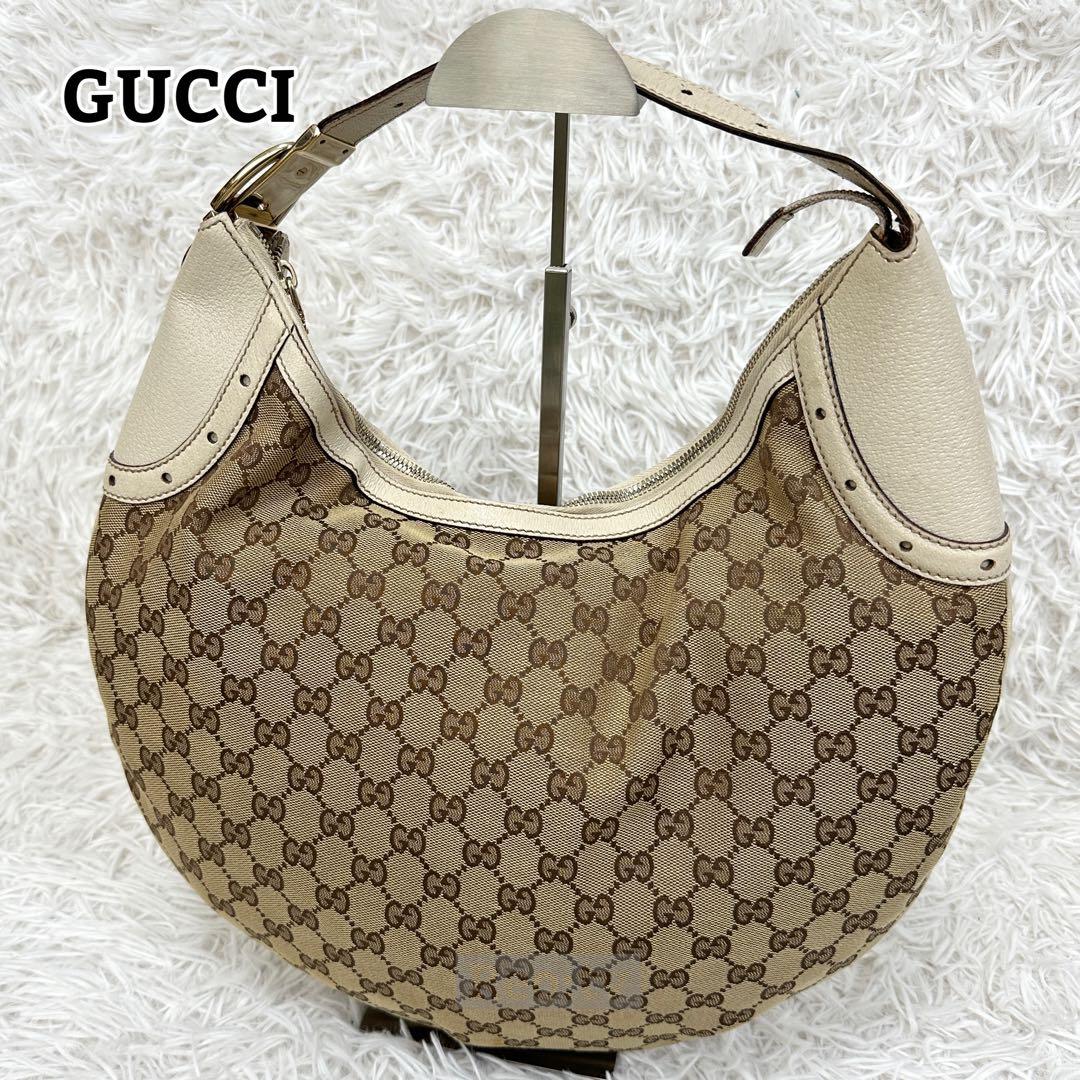 希少【GUCCI】ホーボー ワンショルダー GGキャンバス y2k 00s 希少【GUCCI】ホーボー ワンショルダー GGキャンバス y2k 00s - メルカリ