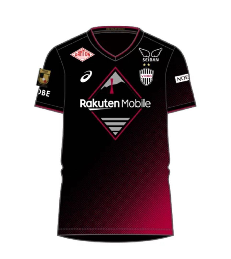 2024年1st レプリカユニフォーム 大迫勇也 選手 ASICS ヴィッセル神戸 2024 ユニフォーム ホーム 半袖 レプリカ #10