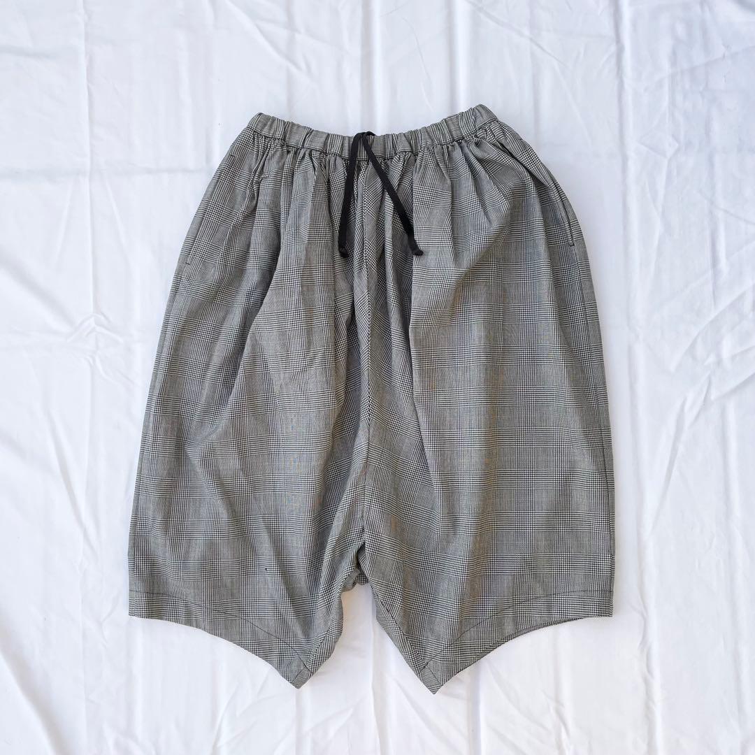 comme des garcons 08aw チェック ハーフパンツ - メルカリ