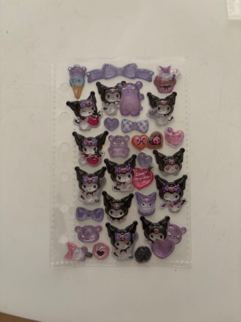 シール帳完成品 ボンボンドロップシール タイルシール うるちゅる