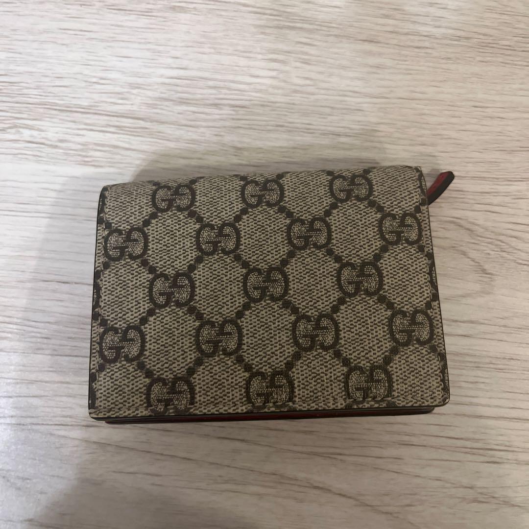 あんしん鑑定】【限定価格】Gucci チェリー装飾 二つ折り財布 - メルカリ