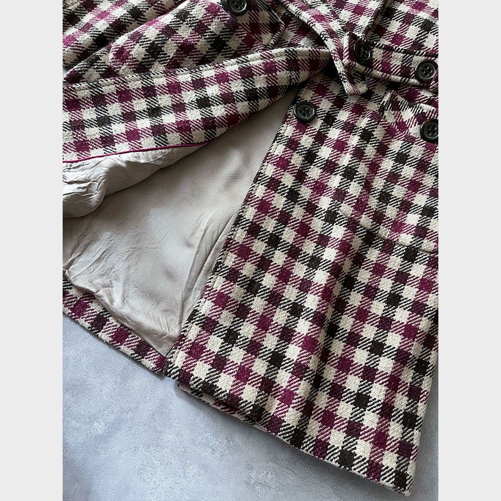 りるるさま】キャシャレル カシミヤ ウール コート A1