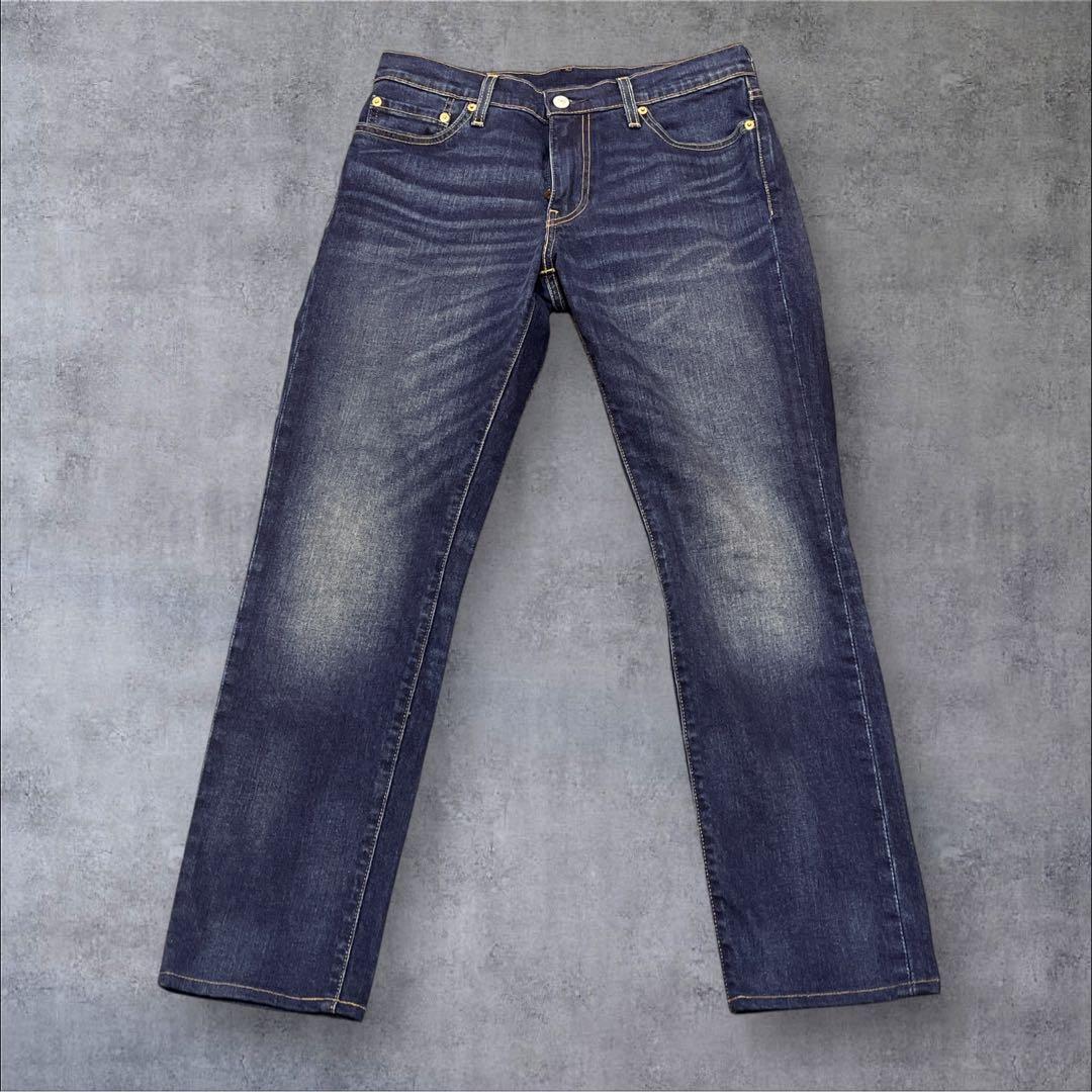 Levi's 511 W30 リーバイス スリムテーパード 濃紺 ヒゲ ハチノス