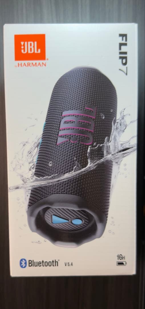 JBL FLIP 7 ポータブルスピーカー　ファンキーブラック Amazon.co.jp: JBL FLIP 7 / ポータブルスピーカー/Bluetooth対応