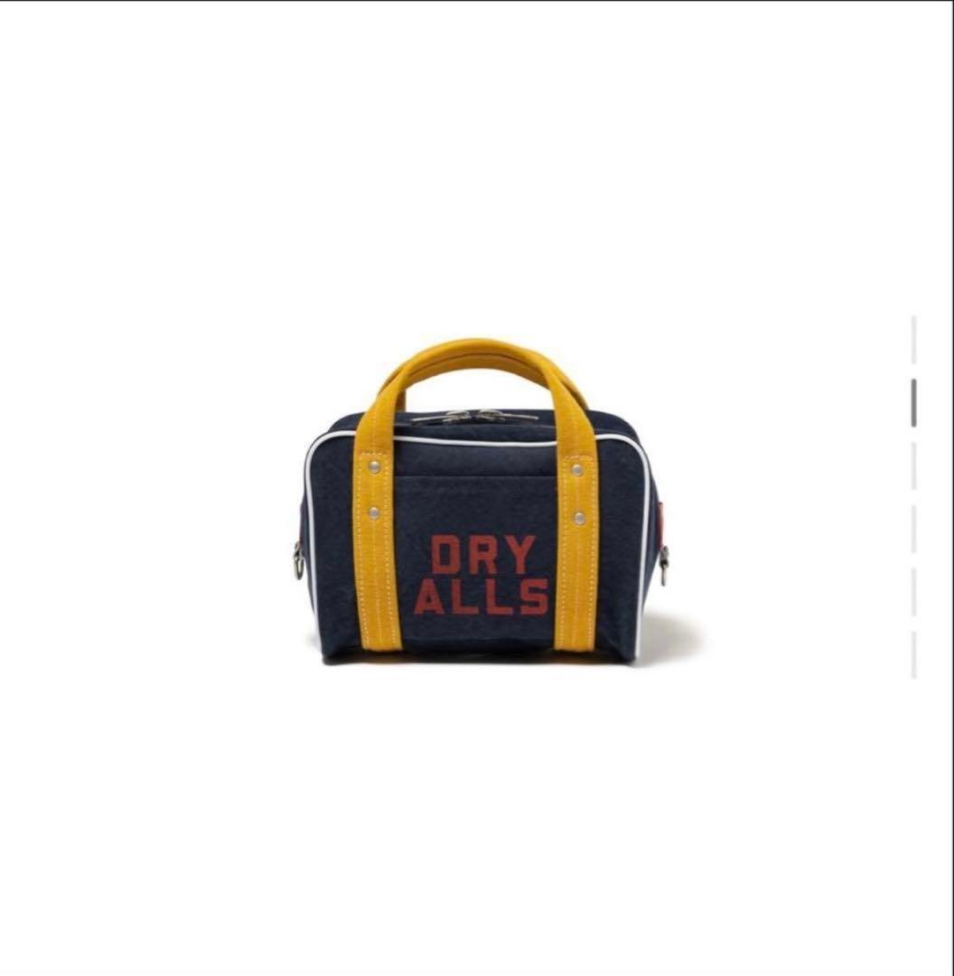 HUMAN MADE CANVAS BOSTON SHOULDER BAG