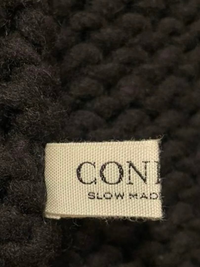 《希少品》CONFECT ブラックニットカーディガン ＊値引期間中＊