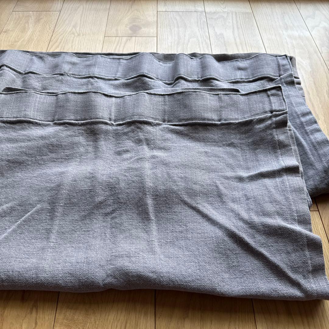THE CONRAN SHOP グレー カーテン リネン100% THE CONRAN SHOP グレー カーテン リネン100% THE CONRAN SHOP グレー