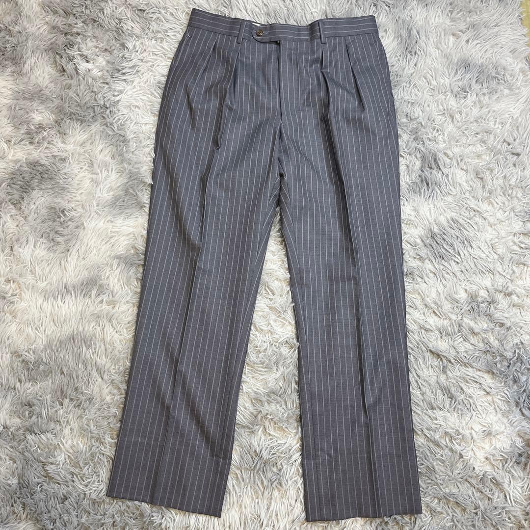 ほぼ新品】バーバリー ロンドン ストライプ ビジネススーツ セット