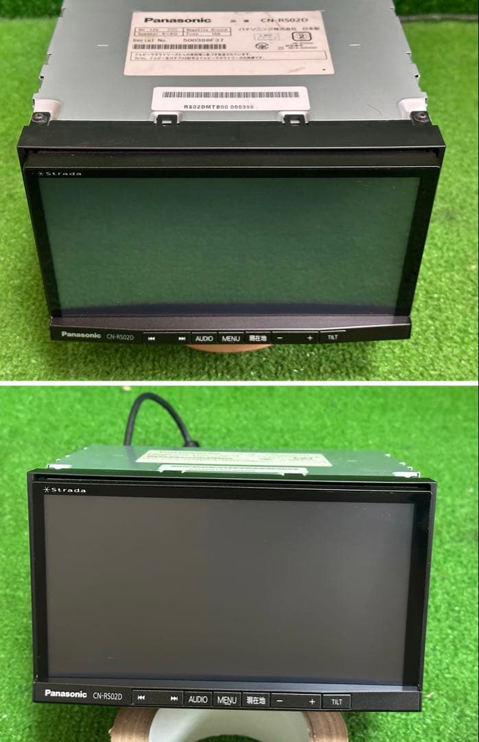 パナソニックストラーダ CN-RS02D ナビ フルセグ。地図データ2015年版
