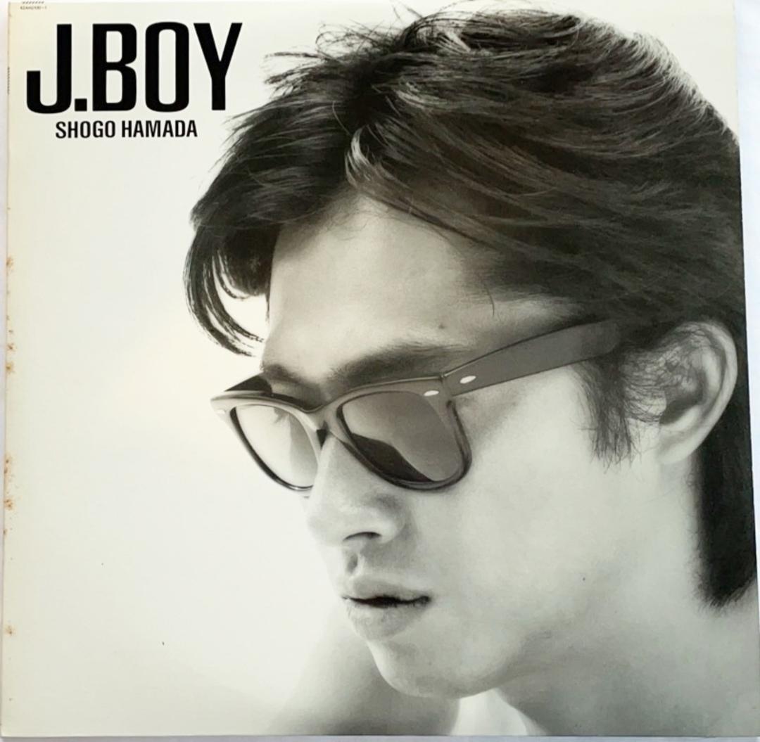 中古レコード 浜田省吾 J.BOY 12インチアルバム 2枚組LP 盤良好 - メルカリ