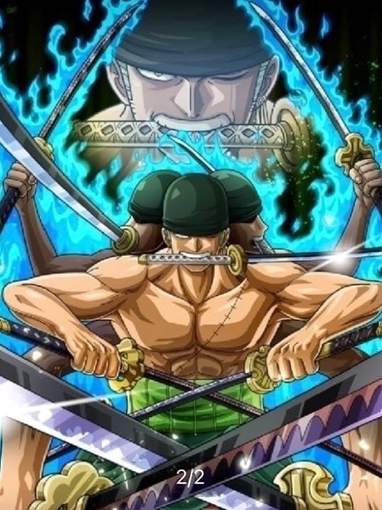 ロロノア・ゾロ pop maximum 鬼気九刀流