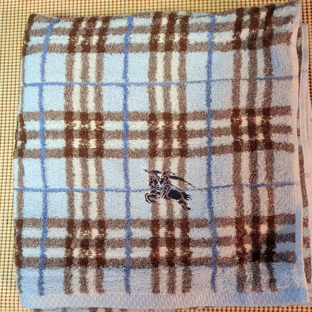 BURBERRY チェック柄 バスタオル - メルカリ