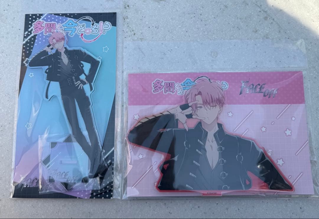 多聞くん今どっち！？ POP UP SHOP アクスタ 福原多聞 2種 - メルカリ