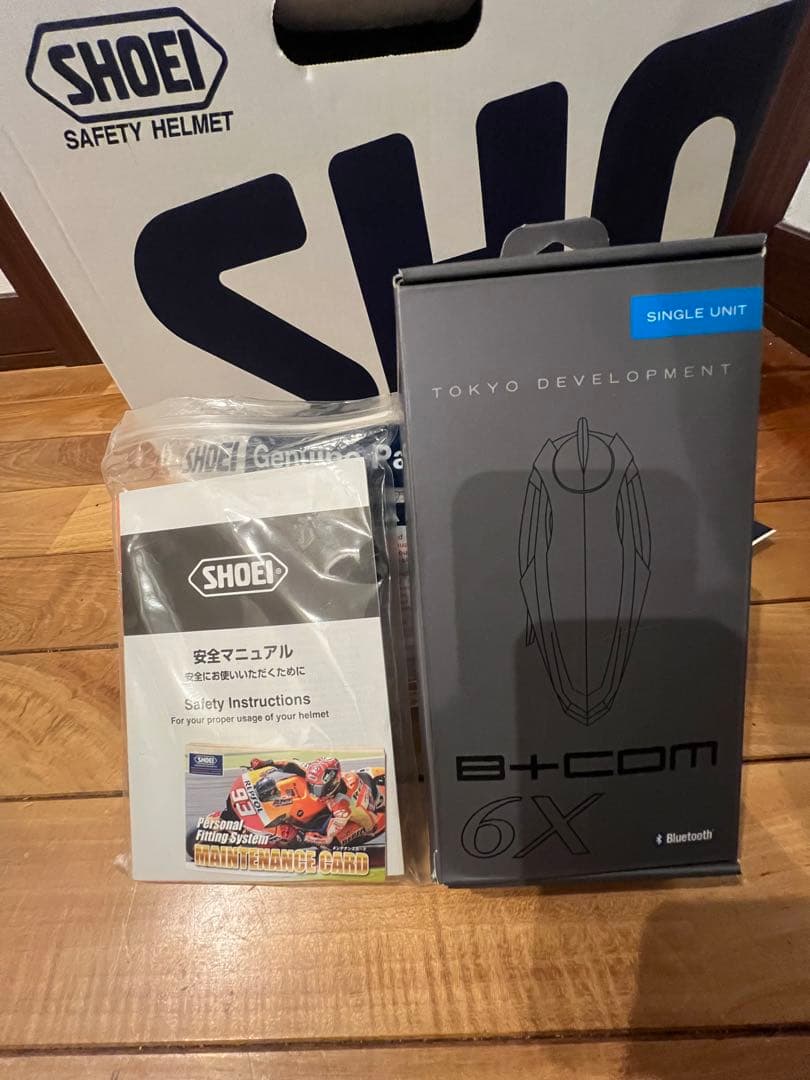 SHOEI X-Fifteen B+COM6xセット 純正ミラー&クリアシールド - メルカリ