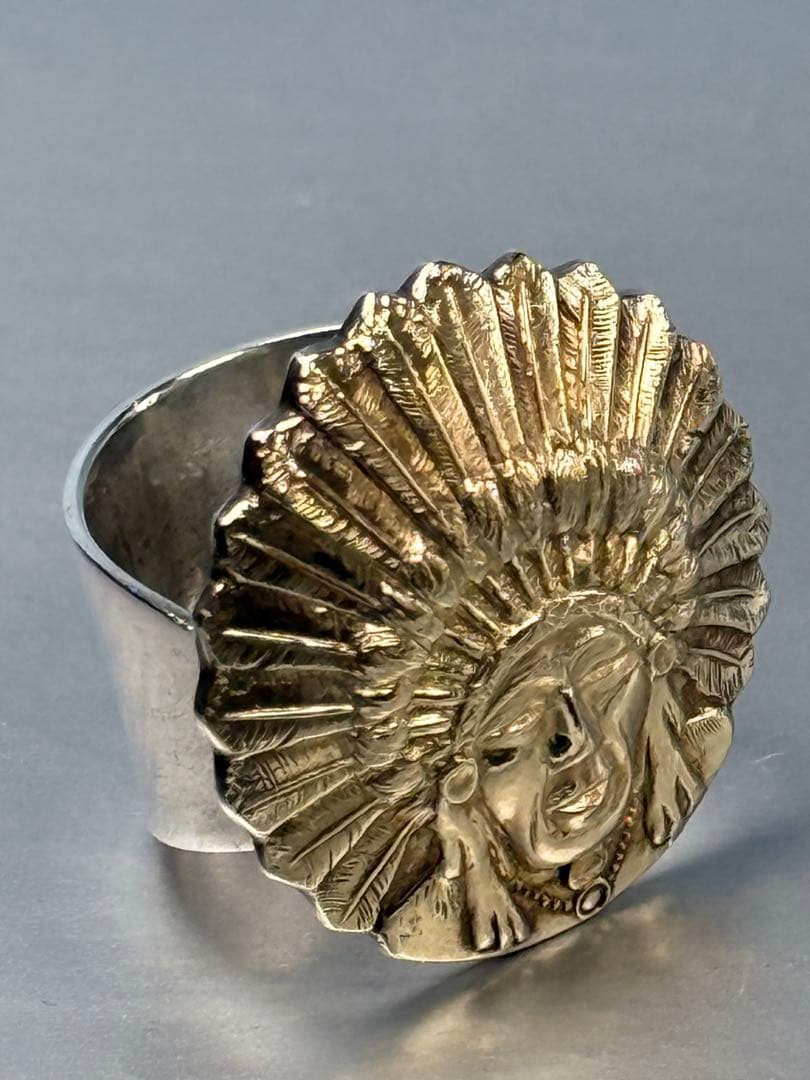 希少品）Bohlin 製Scarf Sliide（ Indian Head ） - メルカリ