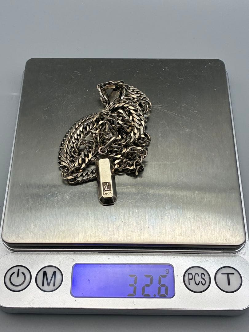 レダシルマ LedaSILMA 喜平 インゴット型 ネックレス ロング - メルカリ