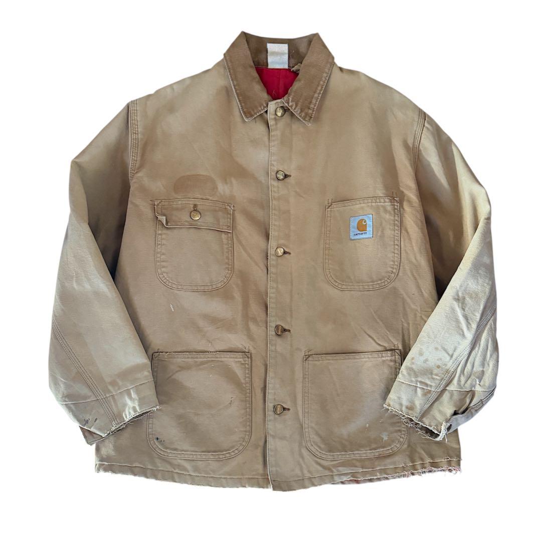 80s 90s カーハート ミシガンチョアコート 44 最安 星タグ - メルカリ