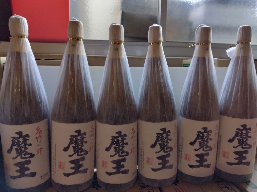 魔王 焼酎 25%　1800ml×6本 魔王 1800ml 芋焼酎 25% 名門の粋 白玉醸造合名会社 箱なし 焼酎