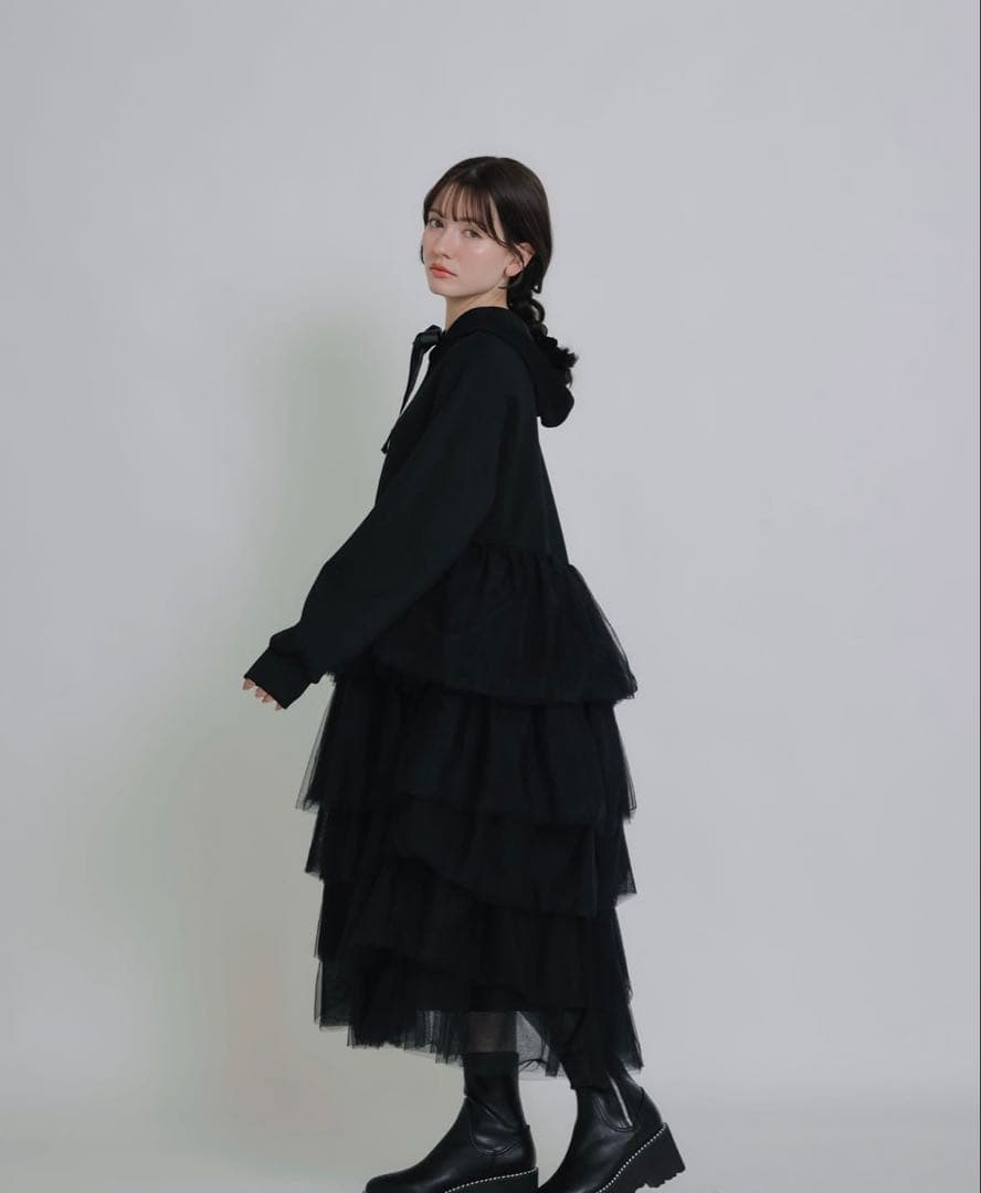 ピッチン　piccin ティアードチュールダンボールワンピース ティアードチュールダンボールワンピース | PICCIN (ピッチン) 公式通販