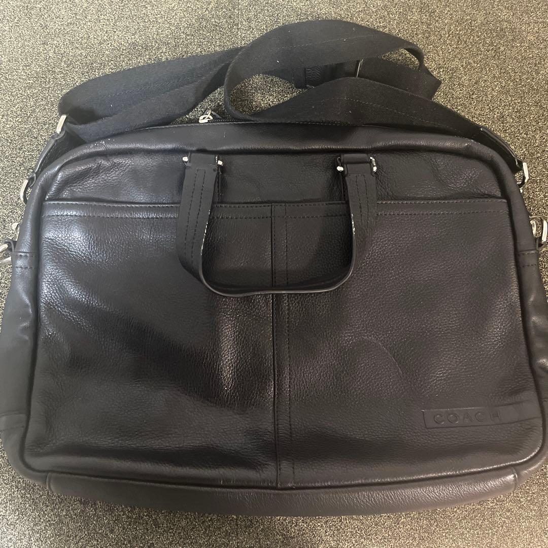 COACH ブリーフケース ビジネスバッグ メンズ レザー 本革 F70354