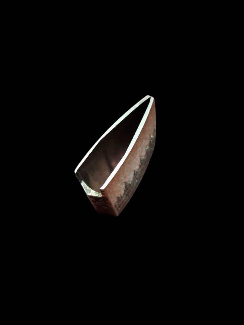 美品‼️　銀無垢遊乗一重ハバキ❗