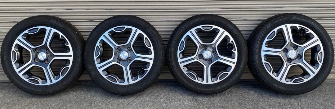 ハスラー　フレア純正15インチ ブリヂストン タイヤ付きホイールセット 4本 BRIDGESTONE（ブリヂストン） ハスラー フレアクロスオーバー 中古